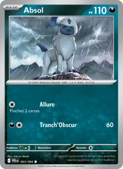 Absol — carte 063 de l’extension Flammes Fantasmagoriques