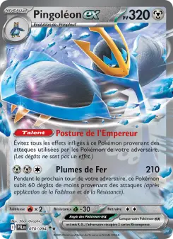 Pingoléon-ex — carte 070 de l’extension Flammes Fantasmagoriques