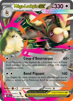 Méga-Lockpin-ex — carte 084 de l’extension Flammes Fantasmagoriques