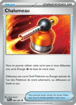 Chalumeau — carte 086 de l’extension Flammes Fantasmagoriques