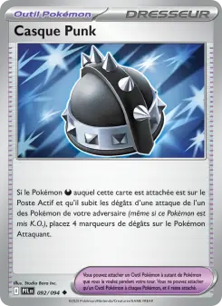 Casque Punk — carte 092 de l’extension Flammes Fantasmagoriques