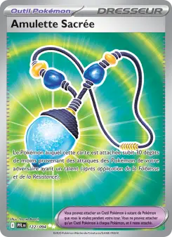 Amulette Sacrée — carte 122 de l’extension Flammes Fantasmagoriques