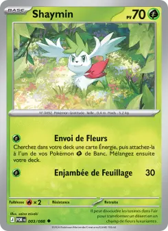 Shaymin — carte 003 de l’extension Équilibre Parfait
