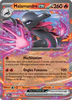 Malamandre-ex — carte 016 de l’extension Équilibre Parfait