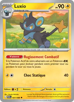Luxio — carte 027 de l’extension Équilibre Parfait
