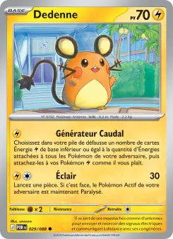 Dedenne — carte 029 de l’extension Équilibre Parfait