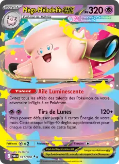 Méga-Mélodelfe-ex — carte 031 de l’extension Équilibre Parfait