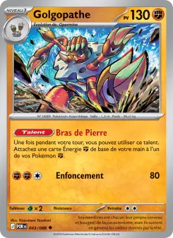 Golgopathe — carte 043 de l’extension Équilibre Parfait