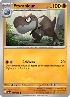 Ptyranidur — carte 044 de l’extension Équilibre Parfait