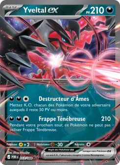 Yveltal-ex — carte 053 de l’extension Équilibre Parfait