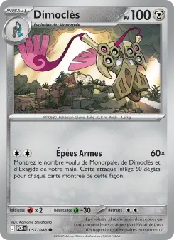 Dimoclès — carte 057 de l’extension Équilibre Parfait