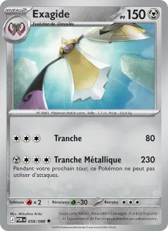 Exagide — carte 058 de l’extension Équilibre Parfait