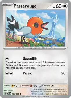 Passerouge — carte 066 de l’extension Équilibre Parfait