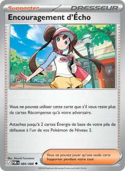 Encouragement d'Écho — carte 084 de l’extension Équilibre Parfait