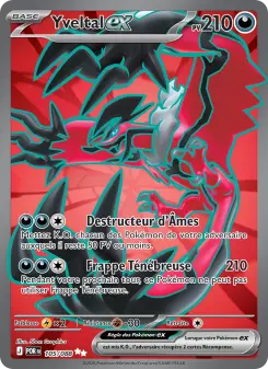 Yveltal-ex — carte 105 de l’extension Équilibre Parfait