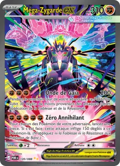 Méga-Zygarde-ex — carte 120 de l’extension Équilibre Parfait