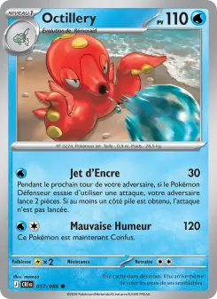 Octillery — carte 017 de l’extension Chaos Ascendant