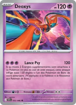 Deoxys — carte 032 de l’extension Chaos Ascendant