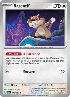 Ratentif — carte 070 de l’extension Chaos Ascendant