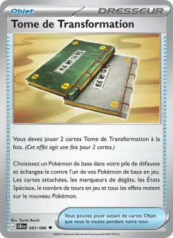 Tome de Transformation — carte 083 de l’extension Chaos Ascendant