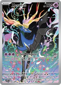 Xerneas — carte 091 de l’extension Chaos Ascendant