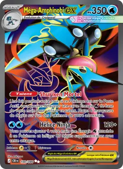 Méga-Amphinobi-ex — carte 100 de l’extension Chaos Ascendant