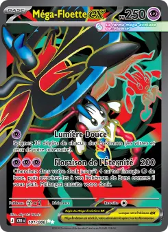 Méga-Floette-ex — carte 101 de l’extension Chaos Ascendant