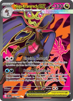 Méga-Kravarech-ex — carte 104 de l’extension Chaos Ascendant