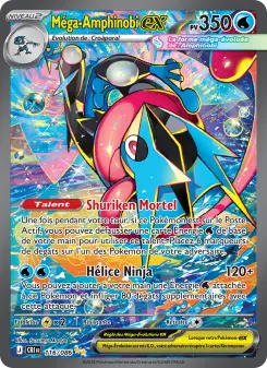 Méga-Amphinobi-ex — carte 116 de l’extension Chaos Ascendant