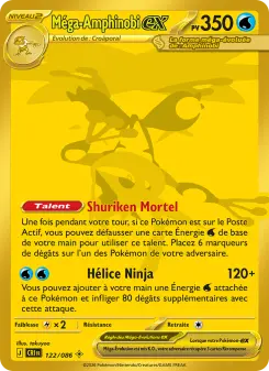 Méga-Amphinobi-ex — carte 122 de l’extension Chaos Ascendant