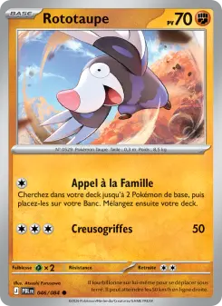 Rototaupe — carte 046 de l’extension Nuit Noire