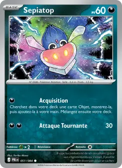 Sepiatop — carte 051 de l’extension Nuit Noire