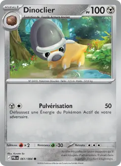 Dinoclier — carte 061 de l’extension Nuit Noire