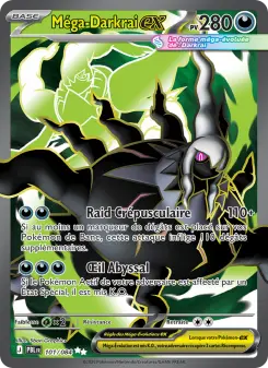 Méga-Darkrai-ex — carte 101 de l’extension Nuit Noire