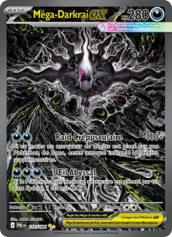 Méga-Darkrai-ex — carte 116 de l’extension Nuit Noire