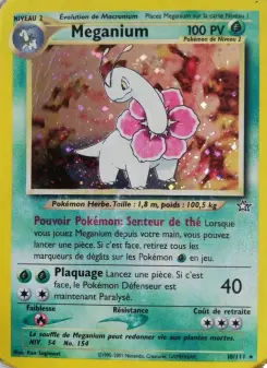Meganium — carte 10 de l’extension Neo Genesis