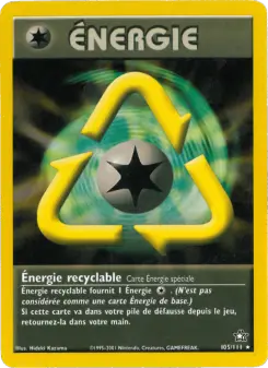 Énergie recyclable — carte 105 de l’extension Neo Genesis