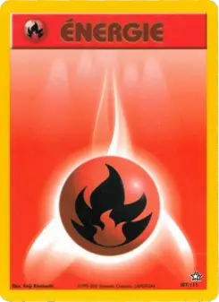 Énergie Feu — carte 107 de l’extension Neo Genesis