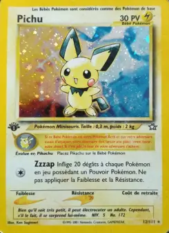 Pichu — carte 12 de l’extension Neo Genesis