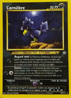 Cornèbre — carte 24 de l’extension Neo Genesis
