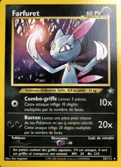 Farfuret — carte 25 de l’extension Neo Genesis