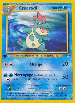 Crocrodil — carte 32 de l’extension Neo Genesis