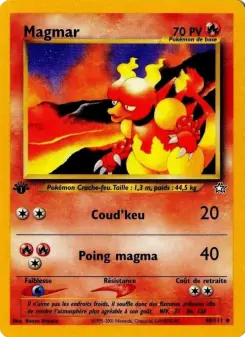 Magmar — carte 40 de l’extension Neo Genesis
