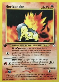 Héricendre — carte 56 de l’extension Neo Genesis