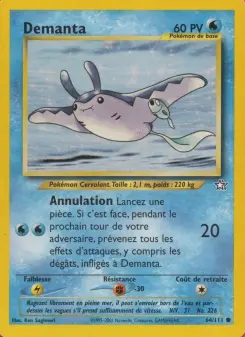 Demanta — carte 64 de l’extension Neo Genesis