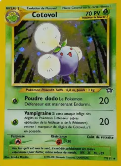 Cotovol — carte 7 de l’extension Neo Genesis
