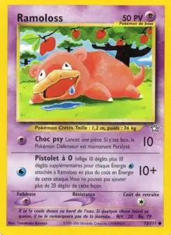 Ramoloss — carte 73 de l’extension Neo Genesis