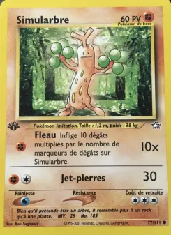 Simularbre — carte 77 de l’extension Neo Genesis