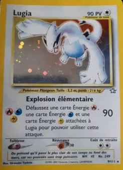 Lugia — carte 9 de l’extension Neo Genesis