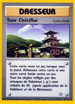 Tour Chétiflor — carte 97 de l’extension Neo Genesis